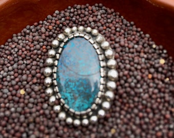 Turquoise Sterling silver ring