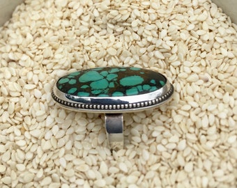 Tibetan Turquoise Silver ring