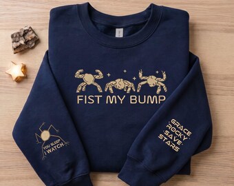 Project Hail Mary Embroidered Sweatshirt, Grace Rocky Amaze Amaze Amaze Shirt, Project Hail Mary Book Merch, Fist My Pump Gift For Fan