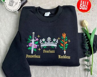 Powerless Sweatshirt, Vicious Little Thing Powerless Shirt, Lauren Roberts, Booktok Merch, Reckless Book, Kai Azer Hoodie, Paedyn Gray