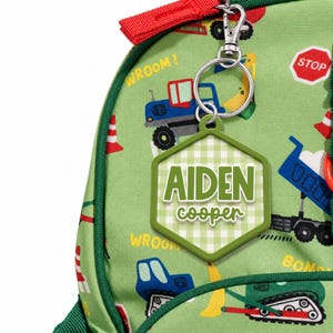Custom Camo Backpack Name Tag, Backpack Keychain Gift for Kids Boys, Diaper Bag Tag, Camo Acrylic Keychain for Boys, Back To School Gift zdjęcie 14