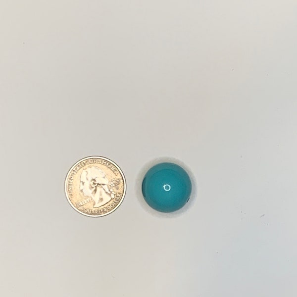 Aqua, Turquoise, Teal Solid 20mm  Acrylic Bubblegum Chunky Beads for Necklace and Bracelet Making