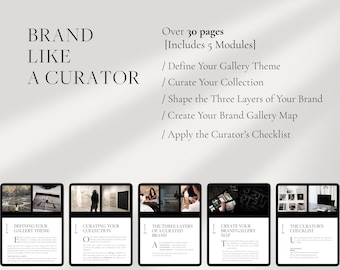 Brand Like a Curator Guide: Craft Your Brand Identity (PDF)
