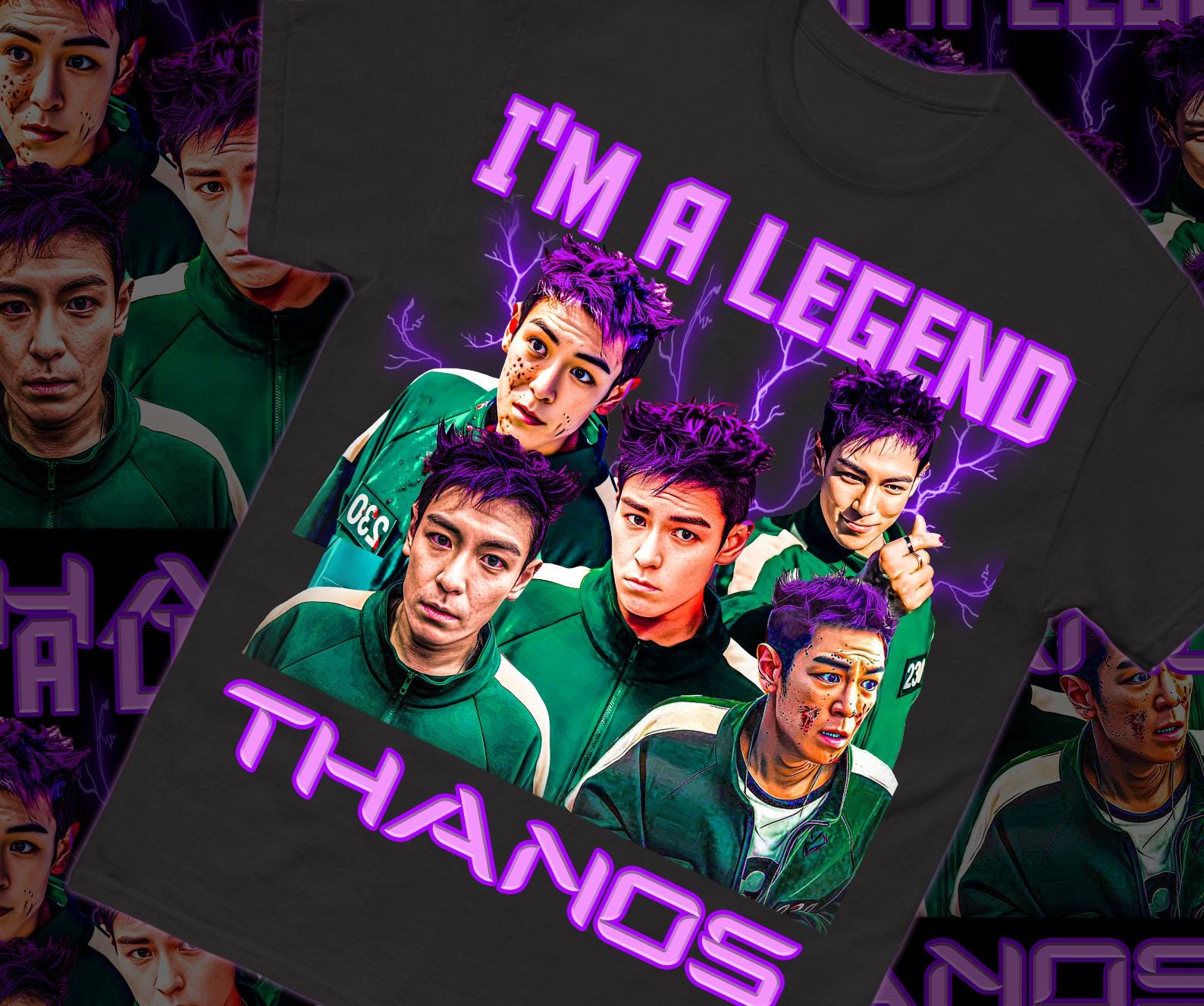 Thanos Squidgame Shirt - Etsy