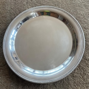 Vintage Castleton International Silver Company 684, 12 In, Vintage Silver Plater, Gift for Silver Collector, Elegant Design, Free Shipping
