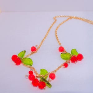 Wild Cherry Necklace