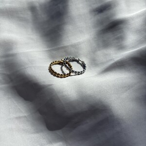 AtelierFadenwerk - stainless steel ring - gift idea - for her