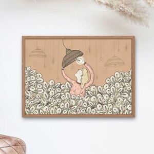 Buone Idee, Stampa illustrata, Stampa artistica, poster, decorazione casa, illustrazione, decorazione da parete
