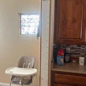 Personalized Wooden Growth Chart: Family Keepsake Height Tracker image 12