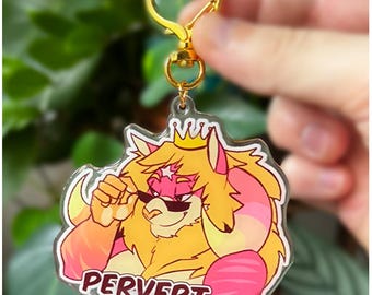 furry PERVERT  CUDDLES keychains!
