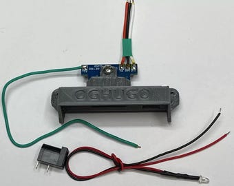 SNES Style Multi-Out 3D Printed back panel with composite AV mod complete kit !