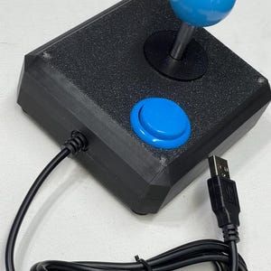 3D Gedruckter Stick mit Mikroschalter und USB Encoder