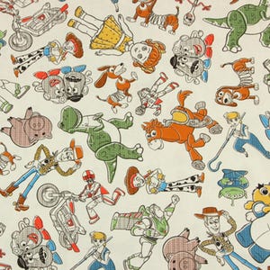 Disney Toy Story Fabric 100% Cotton Fabric Cartoon Cotton Fabric By The Half Yard