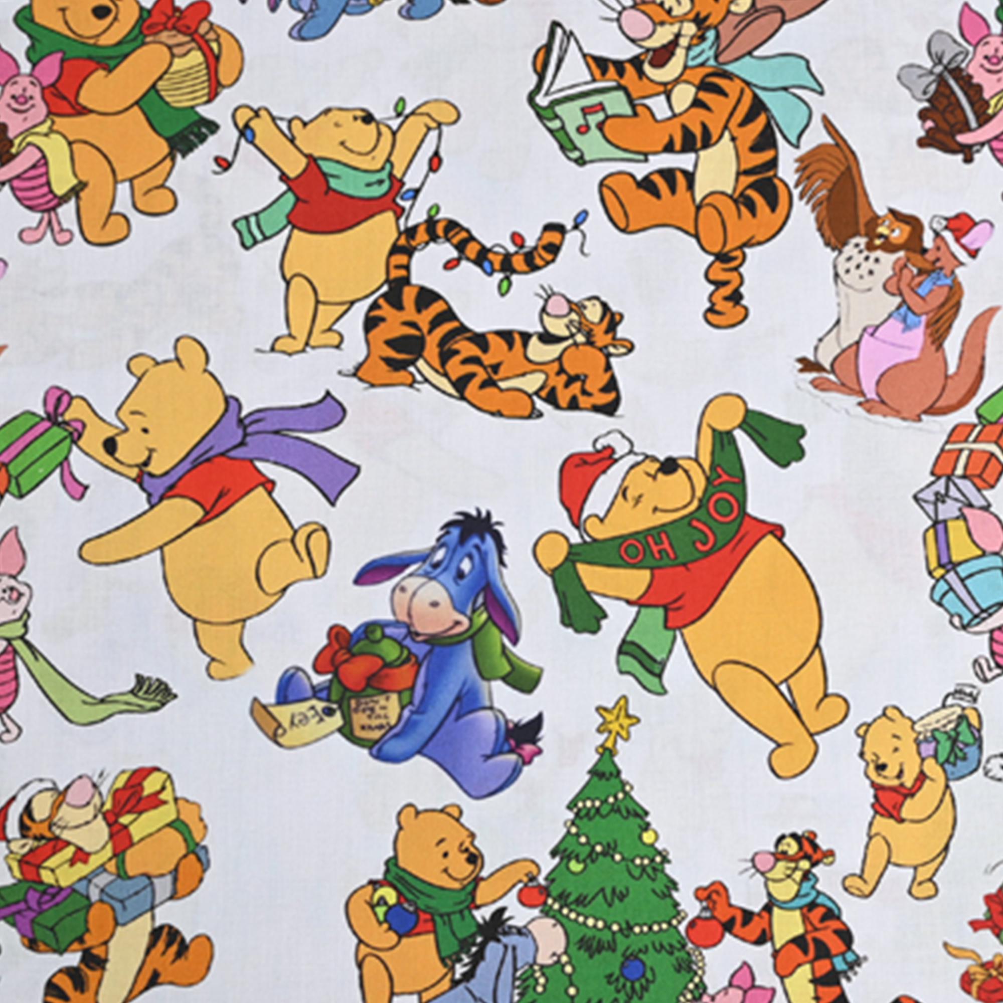 Aden & Anais Set 4 Copertine Swaddles - Winnie Pooh - 100% Mussola Di Cotone Bambina - Foto 6