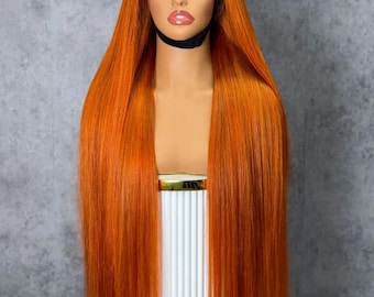 Ginger Straight Cut, 7 x 5 HD Lace, Glueless Virgin Hair, Wear Go Glueless Wig, 200% density