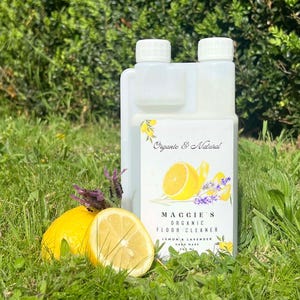 Organic Floor Cleaner | 100% Natural Ingredients | Natural Based Product| Eco Friendly | Lemon & Lavender Cleaner