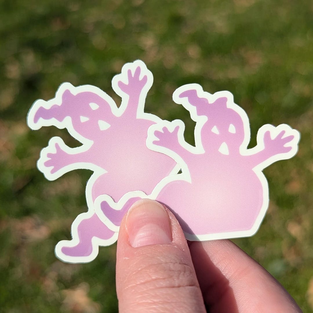 Nancy Drew Ghost Sticker 2-pack: Glow-in-the-dark Spooky Stickers - Etsy