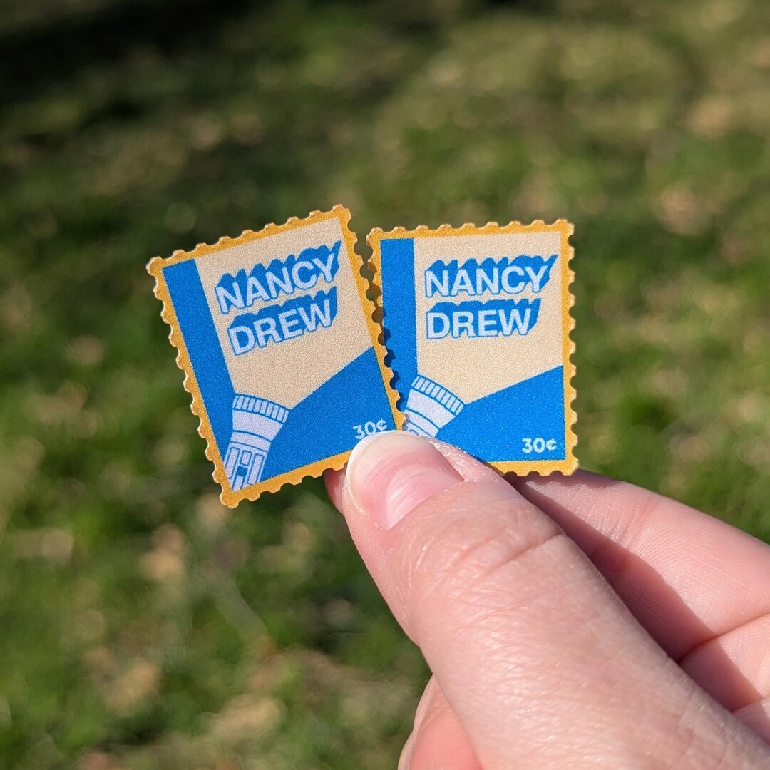 Nancy Drew Sticker Set: Flashlight Stamp Style (2-pack) - Etsy
