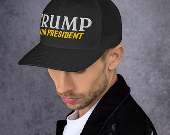 Gorra de camionero - Trump, 47.º presidente