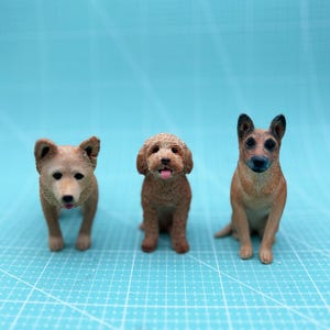 Custom Dog Wedding Cake Topper – Handmade Polymer Clay Pet Figurine, Personalized Dog Wedding Keepsake