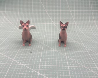 Custom Dog Wedding Cake Topper – Handmade Polymer Clay Pet Figurine, Personalized Dog Wedding Keepsake