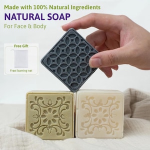 Free Foaming Net | Natural Bar Soap, 100% Natural Ingredients, Body Wash, Skin, Face Wash