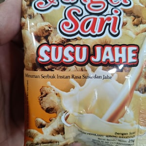 Drink - Jahe Susu Anget Sari