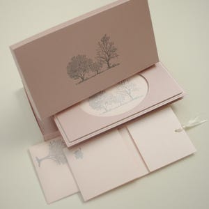 Cartão de felicitações de luxo, envelope feito à mão para dinheiro, caixa de presente elegante, presente de casamento, presente de aniversário, ideia única de presente de aniversário
