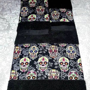 Skull Bath Towel - Etsy