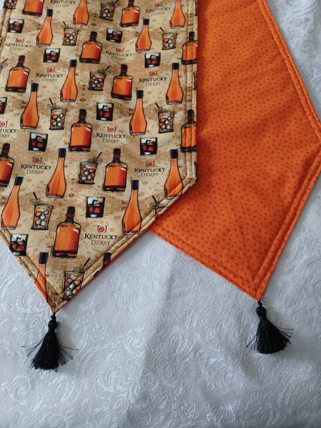 Kentucky Derby Table Runner 72x14 Reversible and Padded Etsy