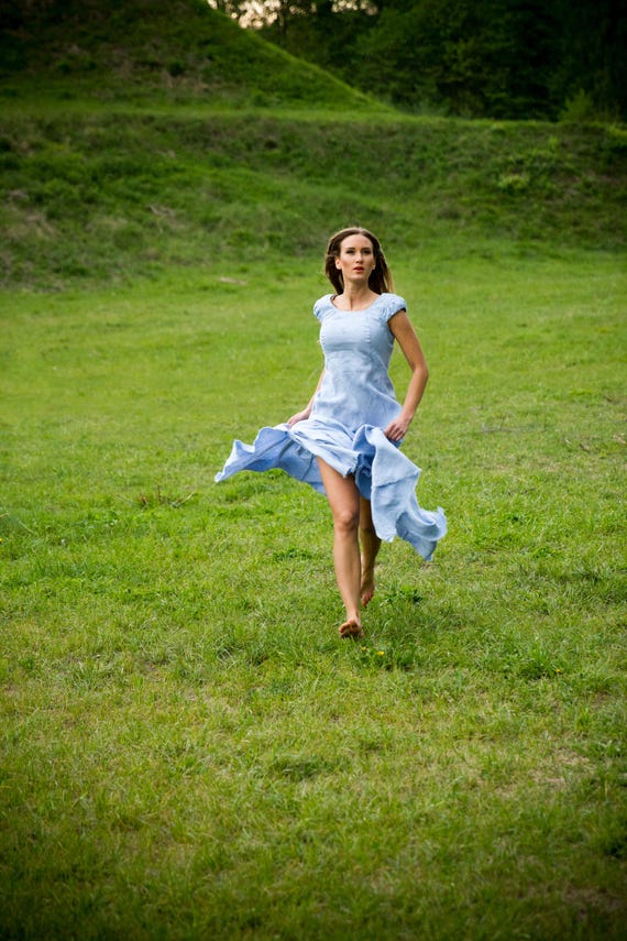 chinese dress ladies Bayside Linen Maxi Dress main image 0