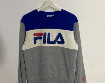 Sudadera tricolor Fila vintage Y2K