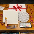 Canvas Paint and Sip Kit for Couples Date Night Ideas, DIY Painting Set, Paint your partner, Cotton 2nd Anniversary Gift, Date In a Box