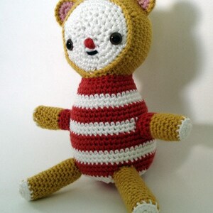 CROCHET PATTERN Amigurumi Circus Bear PDF Instant Download Baby Shower Gift image 3