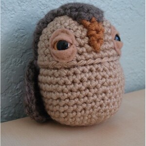 CROCHET PATTERN Amigurumi Owl PDF Instant Download Miniature Woodland Plushie image 4