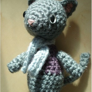 CROCHET PATTERN Amigurumi Kitty Cat PDF Instant Download Cute Plushie Gift image 3