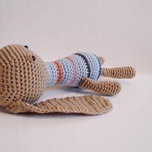 CROCHET PATTERN Amigurumi Bunny PDF Instant Download Cute Baby Shower Gift image 4