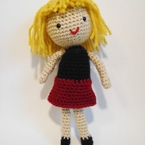 CROCHET PATTERN Amigurumi Dolly PDF Instant Download Baby Shower Gift image 5