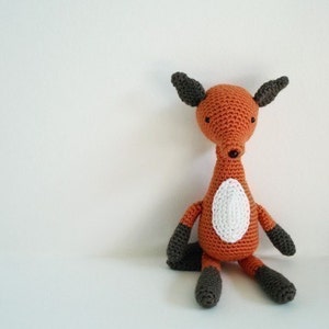 CROCHET PATTERN Amigurumi Fox PDF Instant Download Cute Baby Shower Gift image 2