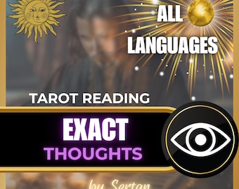 Exact Thoughts Tarot Reading Psychic Reading, Telepathic Connection