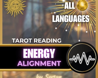 Leitura de Tarot para Alinhamento Energético, Equilíbrio de Chakras e Aura, Cura Espiritual, Limpeza e Orientação Psíquica Intuitiva.