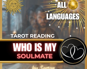¿Quién es mi alma gemela? Lectura psíquica del tarot del amor: llamas gemelas, futura pareja y destino en la relación.