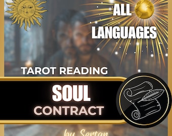 Lectura de Tarot sobre el Contrato del Alma, Relación Kármica, Percepción de la Llama Gemela