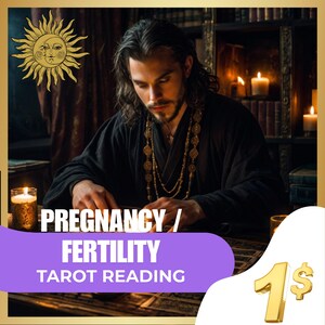 Pregnancy Fertility Tarot Reading, Pregnancy Tarot Reading, Same Hour Fertility Tarot Reading, Love Tarot Reading by Burak