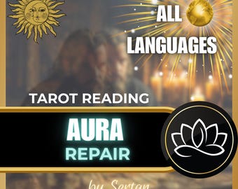 Leitura de Tarot para Reparação da Aura, Limpeza dos Chakras e Realinhamento Espiritual