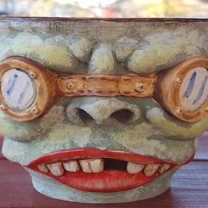 Gappy Goggles Goblin Mug image 1