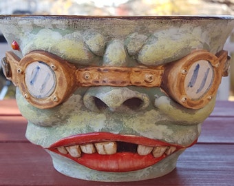 Gappy Goggles Goblin Mug