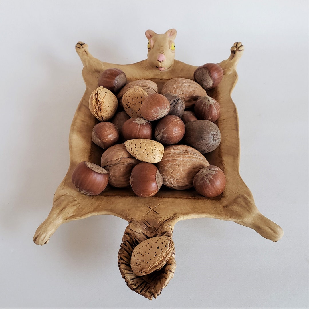 Rectangular Squirrel Nut/candy Dish 211/20 Etsy New Zealand