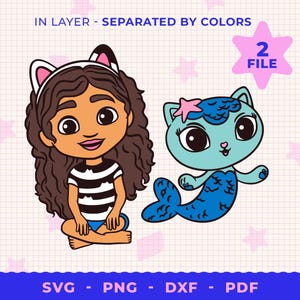 Gabby Dollhouse svg, Gabby svg, Tumbler Dollhouse svg, Printable Gabby shirt, Digital Gabby, Instant Download