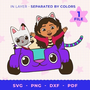 Gabby Dollhouse svg, Gabby svg, Tumbler Dollhouse svg, Printable Gabby shirt, Digital Gabby, Instant Download